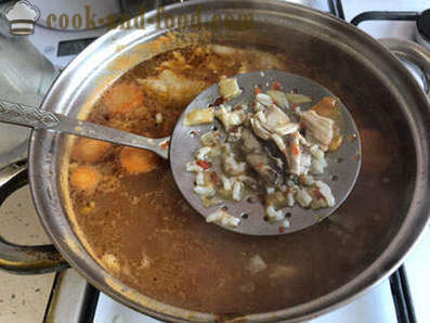 Kaip virėjas sriuba su vištiena charčio sriuba