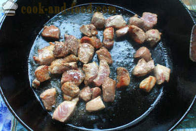 Receptų kopūstai su mėsa ir pupelėmis