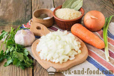 Daržovių troškinys su ryžiais ir vištiena