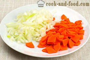 Daržovių sriuba su mėsos ir ryžių