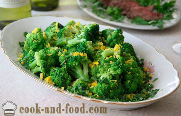 Paprastas receptas brokolių su kiaušinių aliejaus
