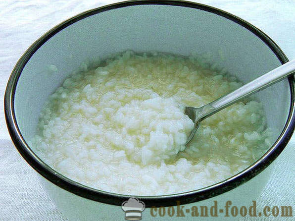Pieno ryžių košė - Žingsnis po žingsnio receptas