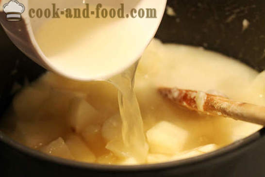Bulvių sriuba su česnakais