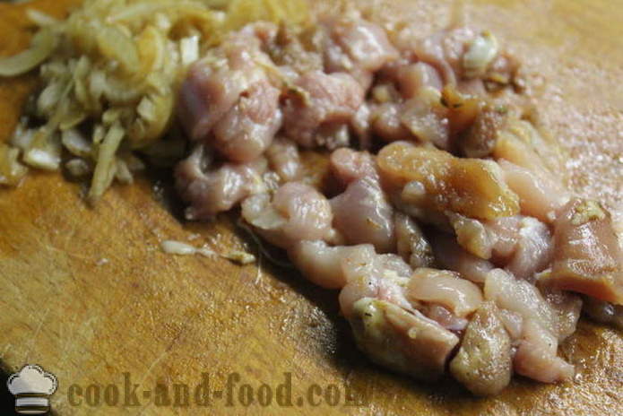 Įdaryti pipirai su maltos mėsos su kapotų salierų - kaip keptos įdarytos paprikos orkaitėje, su po žingsnio receptas nuotraukomis žingsnio