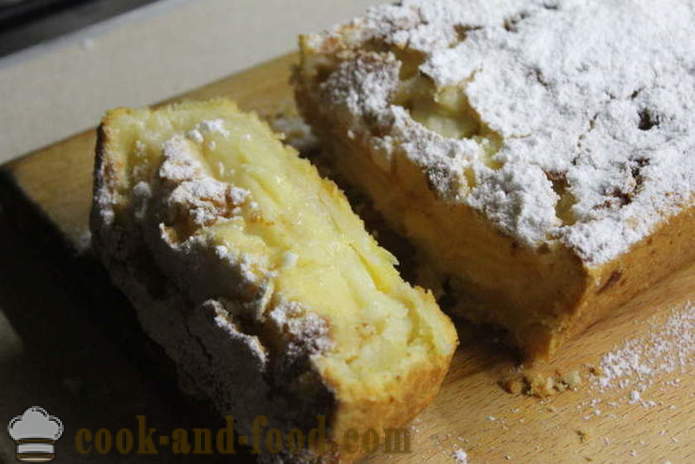 Tsvetaeva obuolių pyragas receptas yra klasikinis ruožtu pagrįstą Tsvetaeva pyragas su nuotrauka