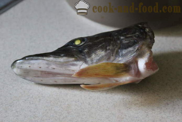 Žuvies sriuba su lydekos galva plakta - kaip greitai virėjas žuvienės iš lydekos, žingsnis po žingsnio receptas nuotraukomis