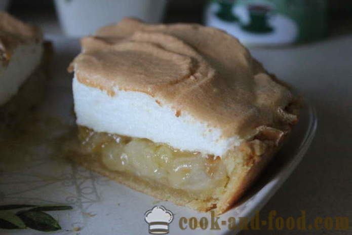 Kriaušių pyragas tešla - kaip iškepti tortą su kriaušių, kremą ir suflė orkaitėje, su po žingsnio receptas nuotraukomis žingsnio
