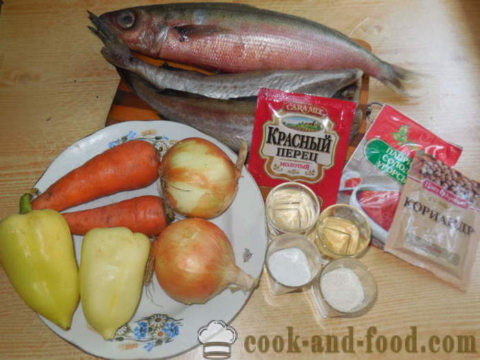 Heh žuvis korėjiečių namuose - kaip padaryti Hye žuvis, žingsnis po žingsnio receptas nuotraukomis