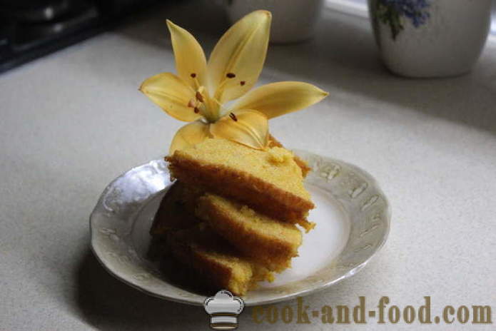Morkų pyragas su apelsino žievelės - Kaip iškepti tortą su apelsinų ir morkų, su po žingsnio receptas nuotraukomis žingsnio