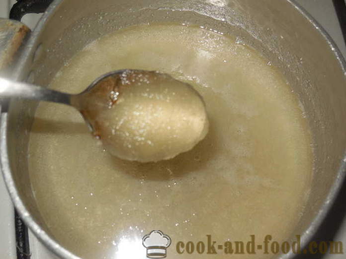 Glajus su želatina Velykų pyragas - kaip paruošti glazūrą be kiaušinių, žingsnis po žingsnio receptas nuotraukomis