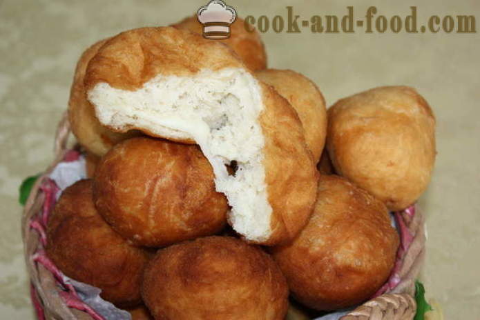 Lush spurgos ant mielių įdaryti su sūriu - Kaip Padaryti spurgos su įdaru, žingsnis po žingsnio receptas nuotraukomis
