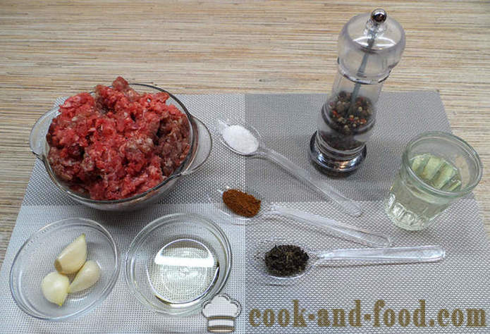 Dietiniai lazanija su daržovėmis ir mėsa - kaip virėjas lasagna namuose, žingsnis po žingsnio receptas nuotraukomis