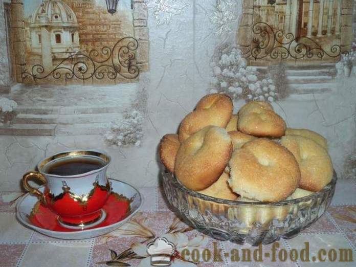 Namų slapukus kefyro - Kaip iškepti sausainiai su kefyro skubėti, žingsnis po žingsnio receptas nuotraukomis