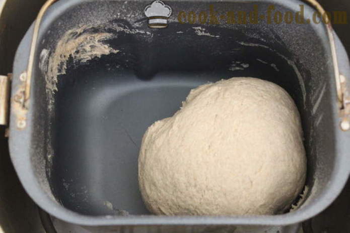 Grubus duona duonos formuotojas iš rugių ir kviečių miltų - kaip padaryti, kad duonos iš įvairių rūšių miltų duonos virimo aparatas, žingsnis po žingsnio receptas nuotraukomis