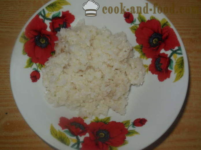 Vištienos troškinys orkaitėje - kaip virėjas iš maltos vištienos troškinys su ryžiais, žingsnis po žingsnio receptas nuotraukomis