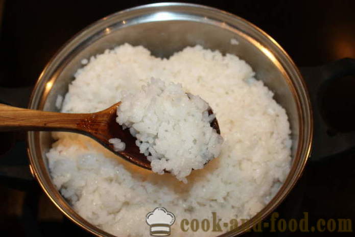Geriausias suši ryžiai su ryžių actu - kaip virėjas ryžių suši namuose, žingsnis po žingsnio receptas nuotraukomis
