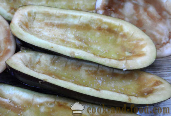 Baklažanų įdaryti kepti orkaitėje - kaip baklažanų kepkite orkaitėje, su po žingsnio receptas nuotraukomis žingsnio