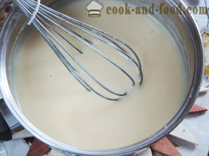 Naminis ledai su pienu ir grietinėle krakmolo - Kaip Padaryti namų ledų be kiaušinių, žingsnis po žingsnio receptas nuotraukomis