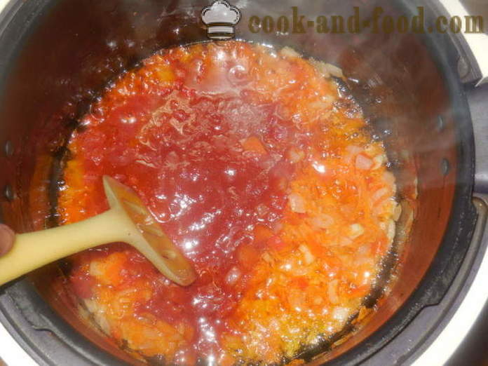 Kapustnyak skanu su šviežių kopūstų ir soros - kapustnyak kaip virėjas iš šviežių kopūstų greitpuodyje, žingsnis po žingsnio receptas nuotraukomis
