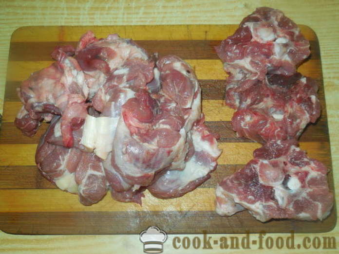 Kuskusas su aviena į multivarka - kaip virėjas kuskusas į multivarka su mėsa, žingsnis po žingsnio receptas nuotraukomis