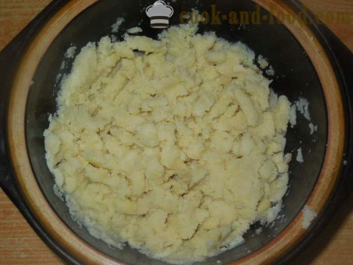 Įdaryti kopūstai su grikių, bulvių ir grybų - kaip virėjas Bezmięsny įdaryti su grikiais, žingsnis po žingsnio receptas nuotraukomis