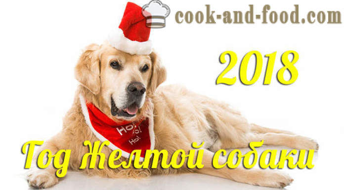 Paprasti ir skanūs receptai Naujųjų Metų 2018 su nuotrauka - Ką kepkite Naujųjų Metų 2018 Metų Šuns