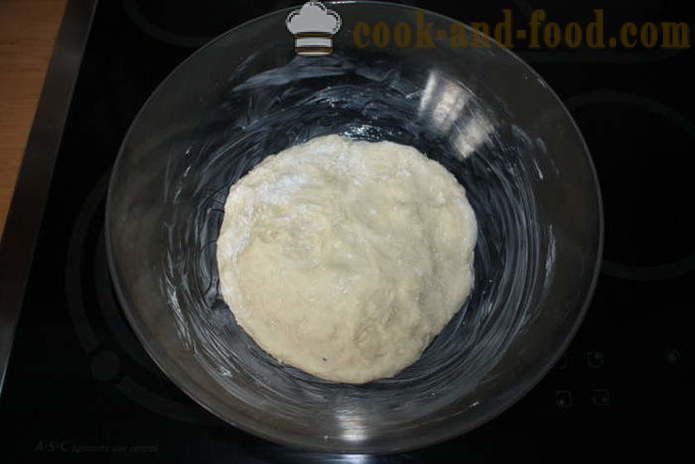 Skanus varškės su varškės pagaminti iš tešlos - Kaip iškepti varškės pyragą su grietinėlės sūris orkaitėje, su po žingsnio receptas nuotraukomis žingsnio