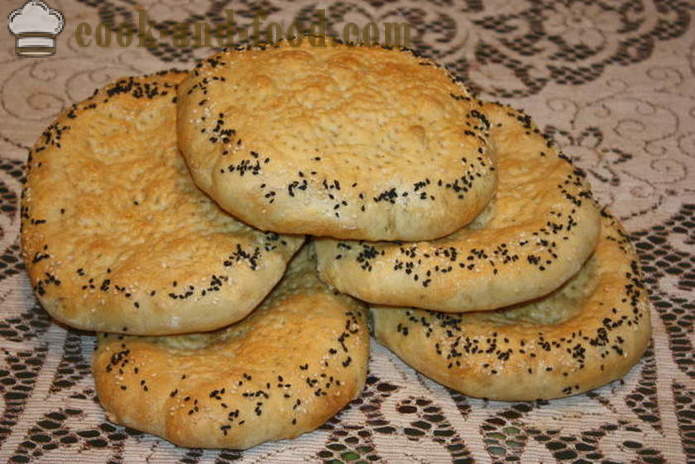 Mielės tortas orkaitės patyr - kaip virėjas Uzbekistano duoną namuose, žingsnis po žingsnio receptas nuotraukomis
