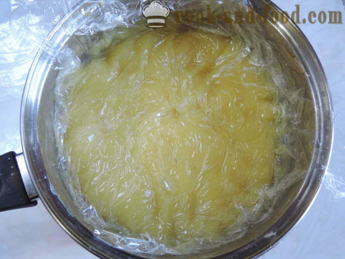 Citrinų kremas su krakmolo - kaip virėjas namų kremas su citrina, su po žingsnio receptas nuotraukomis žingsnio