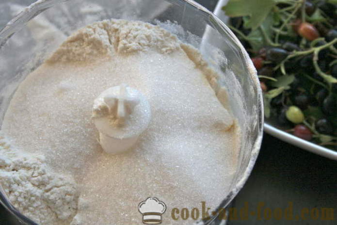 Lauko bandymų pyragas su serbentų - Kaip Padaryti smėlio pyragas maltos bandymo, žingsnis po žingsnio receptas nuotraukomis