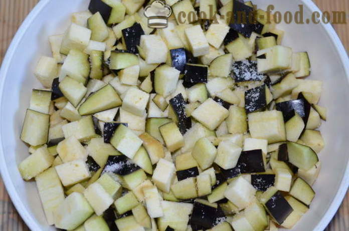 Daržovių troškinys su bulvių ir cukinijos - kaip virėjas daržovių troškinys su bulvėmis, cukinijomis, baklažanų ir žiediniai kopūstai, žingsnis po žingsnio receptas nuotraukomis
