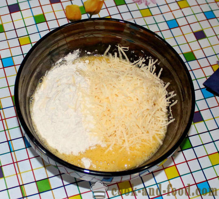 Paprasta sūrio tešlą už žuvų, snukis, vištiena, žiediniai kopūstai ar cukinijos - kaip padaryti, kad sūrio tešlą, su po žingsnio receptas nuotraukomis žingsnio