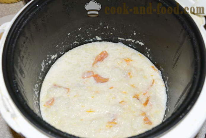 Skanus ryžių košė su pienu multivarka - Kaip užvirinti ryžių pienas košė, žingsnis po žingsnio receptas nuotraukomis
