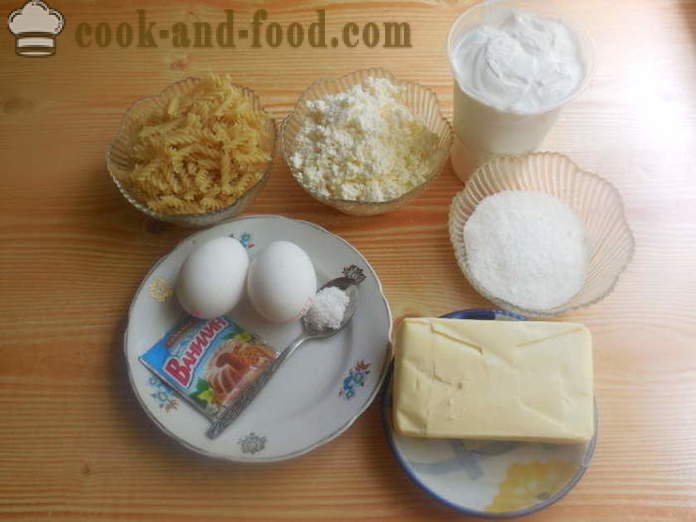 Kepta makaronai ir sūris saldus - kaip virėjas makaronų troškinys orkaitėje, su po žingsnio receptas nuotraukomis žingsnio