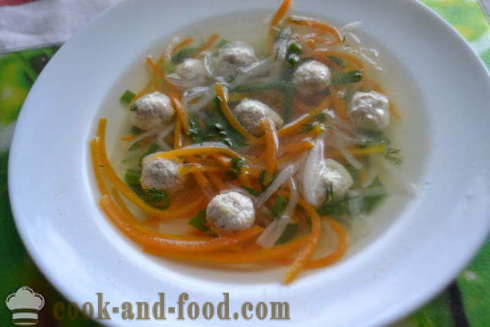 Korėjos sriuba su makaronais ir mėsos - kaip virėjas Korėjos sriuba receptas su nuotraukomis poshagovіy