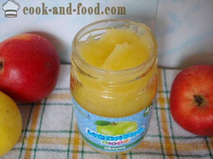 Kūdikių obuolių padažu iš šviežių obuolių - Kaip Padaryti obuolių kūdikį namuose, žingsnis po žingsnio receptas nuotraukomis