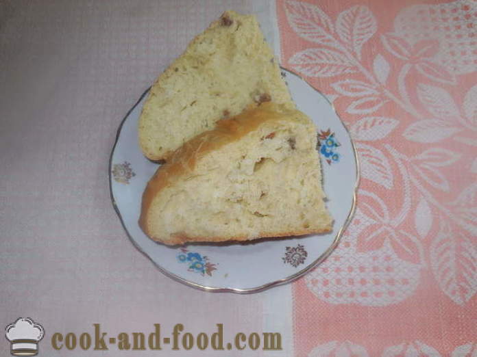 Pagrindinis Ukrainiečių duona su šonine ir taukų - kaip kepti duona duonos orkaitėje namuose, žingsnis po žingsnio receptas nuotraukomis