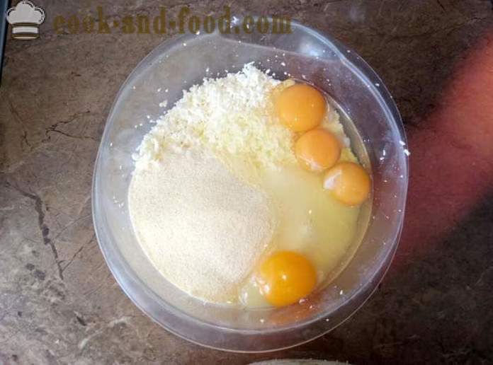 Varškės užkepėlė varškės ir kiaušinių multivarka - Kaip Padaryti varškės Puodai į multivarka, žingsnis po žingsnio receptas nuotraukomis