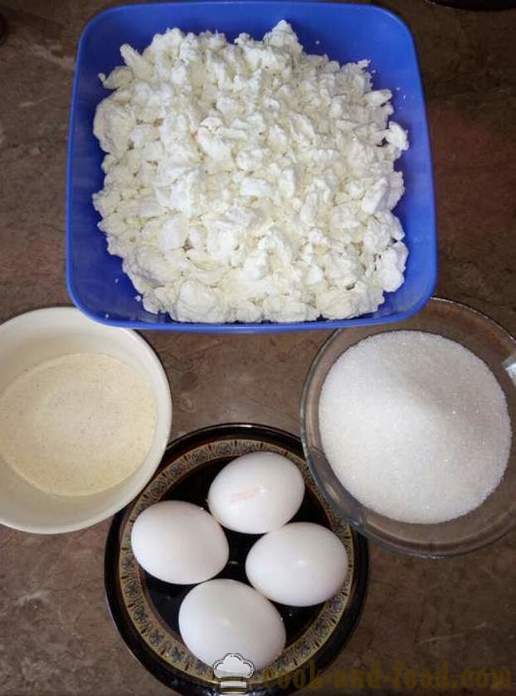 Varškės užkepėlė varškės ir kiaušinių multivarka - Kaip Padaryti varškės Puodai į multivarka, žingsnis po žingsnio receptas nuotraukomis