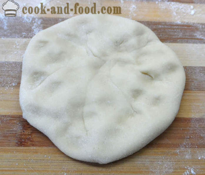 Pyragėliai su mėsa ir sūrio graikų - Kaip Padaryti pyragėliai namuose, žingsnis po žingsnio receptas nuotraukomis