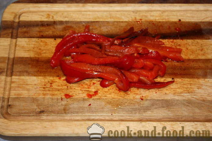 Skanus vištienos vyniotinis orkaitėje - kaip padaryti vištienos namuose, žingsnis po žingsnio ritinėlį receptas nuotraukomis