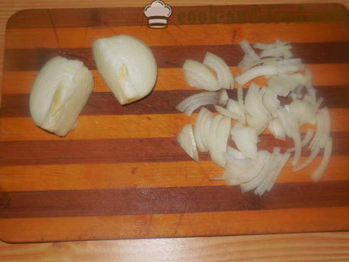 Bezmięsny koldūnai su žaliavų bulvių ir svogūnų - kaip virėjas koldūnai su žaliavų bulvės, žingsnis po žingsnio receptas nuotraukomis