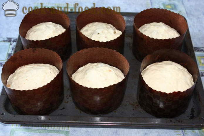 Velykų pyragas su migdolais ir razinomis, pienas - Kaip iškepti tortą orkaitėje, su po žingsnio receptas nuotraukomis žingsnio
