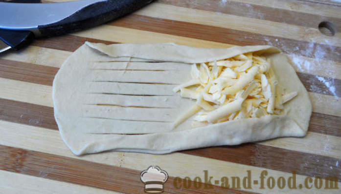 Mielių suktinukai su sūriu - kaip virėjas originalų užkandį, žingsnis po žingsnio receptas nuotraukomis
