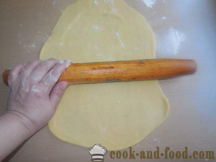 Velykų pyragas su apelsinų sultimis ar torto kraffin iš sausainių tešlos, kaip virėjas, žingsnis po žingsnio receptas nuotraukomis
