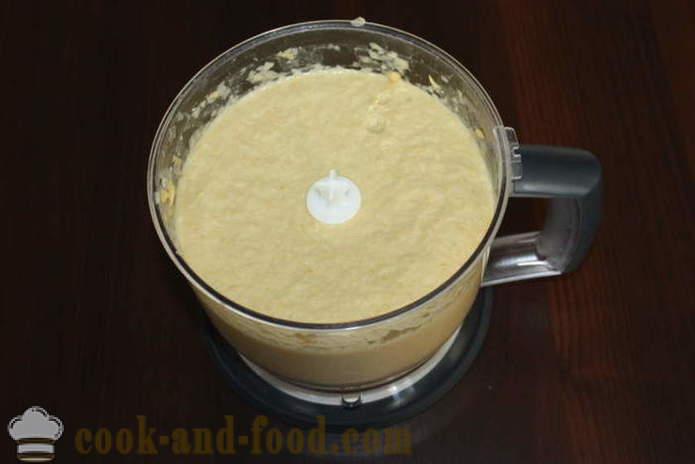 Jauniklį žirnių pasta hummus - kepimo hummus namuose, paprastas receptas su nuotrauka