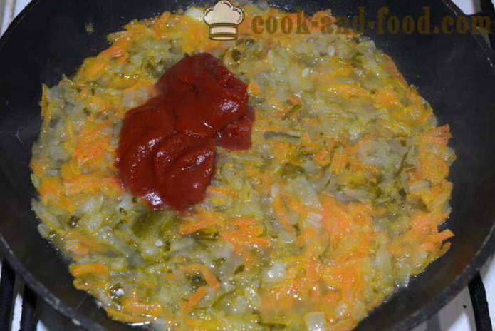 Bulvių sriuba su šaldytos mėsos ir marinuotais agurkais - kaip virėjas bulvių sriuba su frikadelėmis, su po žingsnio receptas nuotraukomis žingsnio