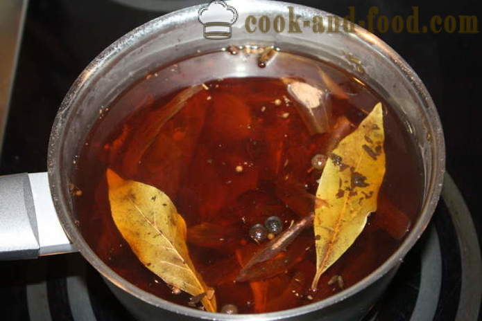 Skanus skumbrė, rūkyta arbatos ir svogūnų lukštus - Kaip rūkyti Skumbrė svogūnų odos namie, žingsnis po žingsnio receptas nuotraukomis