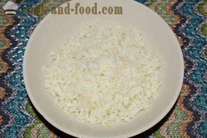 Skanus troškinys kepenų su ryžiais - kaip virėjas kepenų troškinys orkaitėje, su po žingsnio receptas nuotraukomis žingsnio