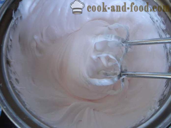 Skanus tortas arba meringue meringue - kaip virėjas į multivarka meringue, žingsnis po žingsnio receptas nuotraukomis